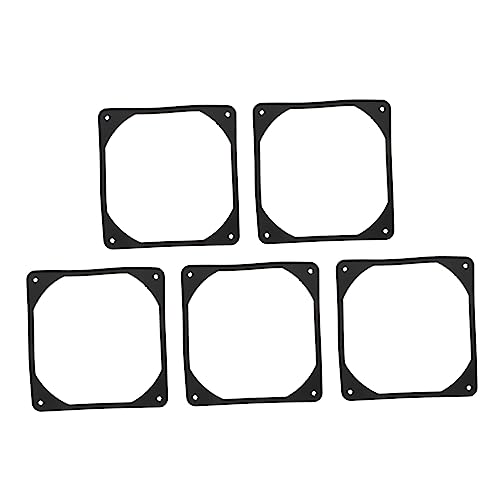CAXUSD 5 piezas Almohadillas Antivibración para Ventilador de PC de Ecológica para Reducción de Ruido y Protección de Componentes Accesorio Informático Resistente y Flexible