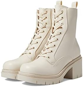 GUESS Women's JUEL Ankle Boot, Chic Cream 150, 9.5 | Image 3
