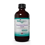 Nutricology Magnesium Chloride Liquid - Bone Support, Potassium Sorbate, Electrolytes, Joint Support, Pure, Well-Absorbed, 66.5mg Supplement - 8 Fl Oz