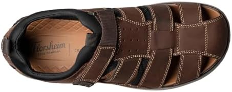 Florsheim Venture Fisherman Sandal Brown Crazy Horse 11 W (3E) | Image 6