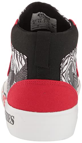 Etnies Men's Kayson High Top Skate Shoe, Red/White/Black, 11 #TOP2