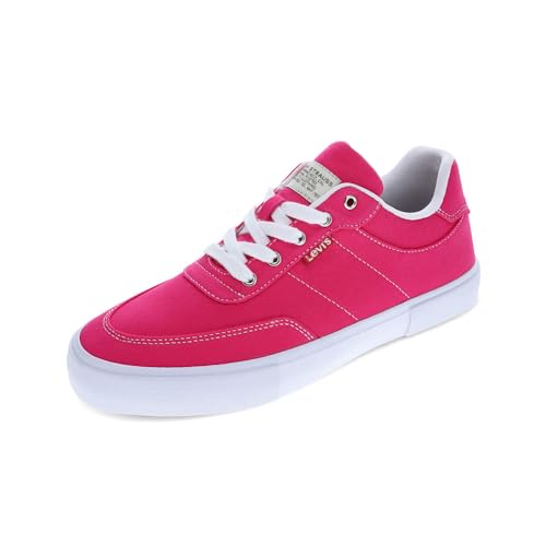 Levi's Kids Maribel CVS ���j�Z�b�N�X �c�C���L�����o�X ���[�X�A�b�v ���[�g�b�v �J�W���A���X�j�[�J�[�V���[�Y, �t���[�V��(Fuschia), 2 Little Kid