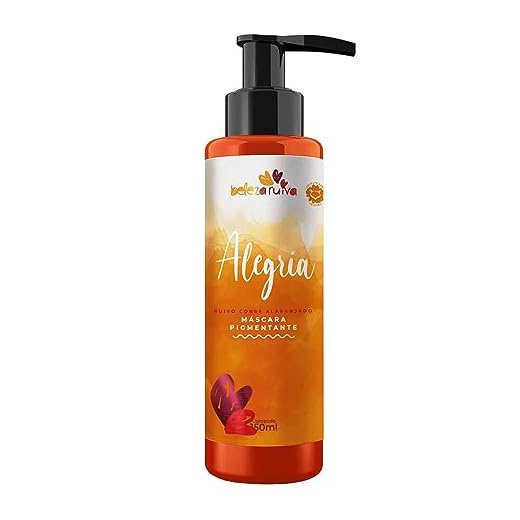 Beleza Ruiva Tonalizante Alegria Ruivo Cobre Alaranjado - 150ml