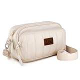 Montana West x Lee Puffer Crossbody Bags for Women Small Quilted Lightweight Water-resistant Purse with Adjustable Strap