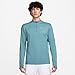 Nike Element Men's Dri-FIT 1/2-Zip Running Top (Denim Turquoise, DD4756-464) Size Large