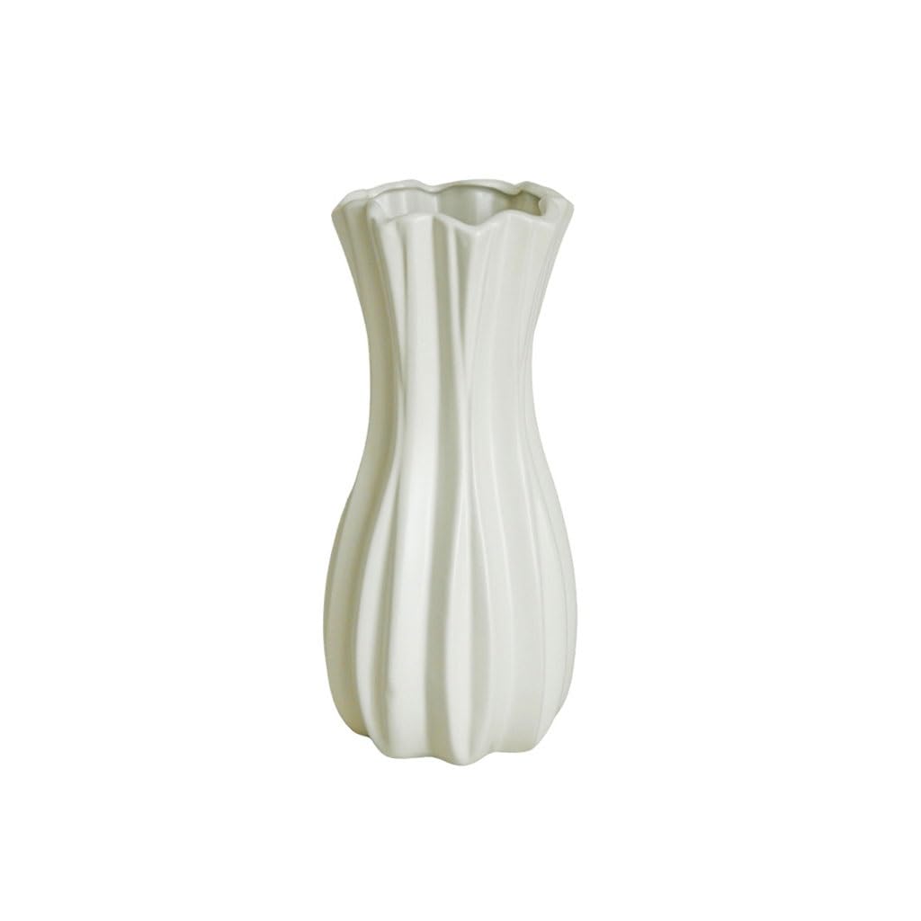 SLEEVE Vases Home Decor Simplicity Ceramic Vase Home Office Living Room Flower Arrangement Hydroponic Flower Ornaments(A)