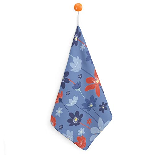 Toallas Adornos Florales Toalla De Mano Bolsa De Algodón Egipcio Súper Suave Toalla De Mano Absorbente Y De Secado Rápido 30 Cm 30cm