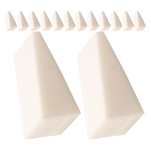 Balacoo 20 Esponjas de Maquillaje y Uñas Degradadas, Esponjas Elásticas y Absorbentes de Agua para Decoración y Arte de Uñas en Mujeres y Niñas