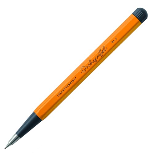 Image of LEUCHTTURM1917 0.7mm Mechanical Pencil Drehgriffel No.2 Rising Sun | Clutch Lead Pencil, HB Graphite, Drehgriffel No. 2, Smooth Writing, Gift for Writers, Journaling