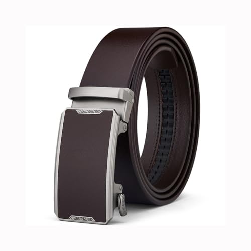 JSEIAJB Men's Leather Belt Men's Casual Belt Men's(130cm)