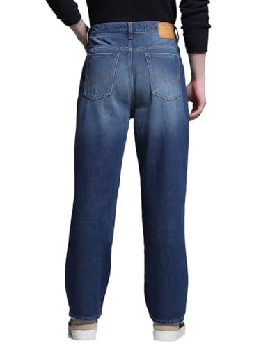Image of Jack & Jones Men's Loose Fit Jeans | High Rise | Jeans for Men