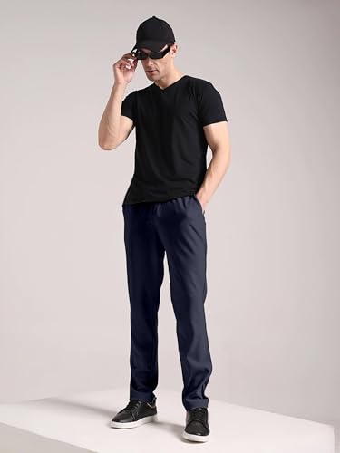 Image of Mehrang Men's Baggy Trackpants | Oversized Fit Streetwear & Gym Wear | Comfortable Casual Joggers for Men, Loose Fit Joggers for Men | Korean Style Travel & Lounge Wear with Pockets