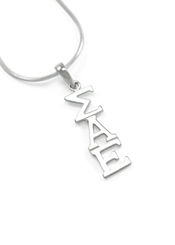 The Collegiate Standard Sigma Alpha Epsilon Fraternity Classic Sterling Silver Lavaliere/Fraternity Gifts