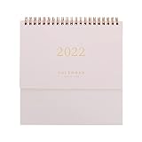 Perfecto para personas que no se mueven con el tamaño de 19 x 13 cm. Nuestro calendario de escritorio es una gran decoración de escritorio para ti. El tiempo pasa rápido, cuestionar el tiempo, hacer tu vida más significativa." También es una buena decoración de escritorio.