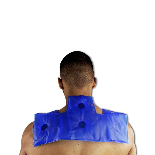 Bolsa Térmica Gel para Ombros Hot/Cold, Ortho Pauher, Azul, Único