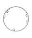 LEDVANCE Leuchtenzubehör: Anbaumontageset für DOWNLIGHT SLIM ROUND | DOWNLIGHT SLIM ROUND FRAME, Weiß