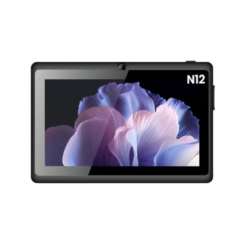 IKALL N12 7-Inch Android Tablet | 3GB RAM, 16GB ROM | 2MP Rear Camera | 3000mAh Battery | WiFi Tablet – Black view 2