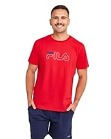 FILA Men's Classic 2.0 Tee, Red, Large