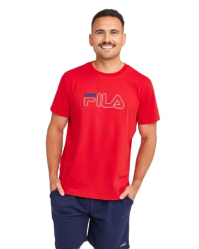 FILA Men's Classic 2.0 Tee, Red, X-Large