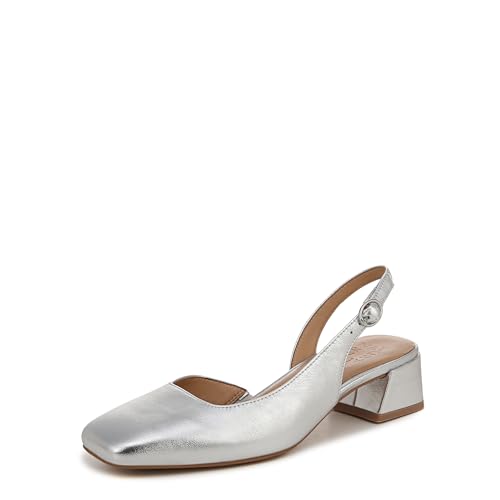 Naturalizer Women's Jayla Pump Silver Metallic 7.5 N
