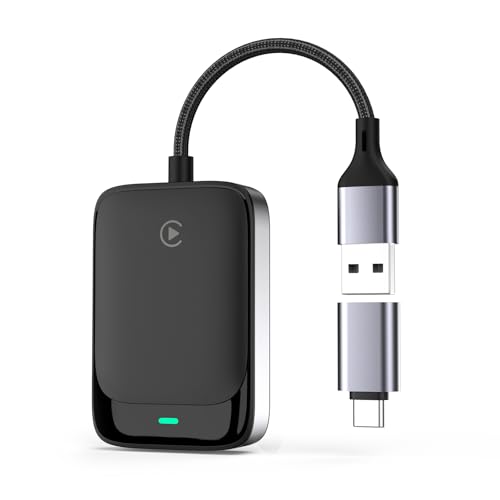 MoKo Wireless CarPlay Adapter for iPhone 2025, Converts...