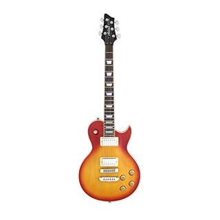 Aria PE350S Guitare Les Paul Ombrage - Les Beatles, Paul McCartney, John Lennon, RIngo Starr, George Harrison