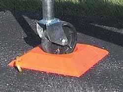 Safe-T-Alert Heavy Duty Trailer Dock/Jack Stand Pad