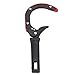 UPALDHOU Jaw Type Oil Filter Pliers, Heavy Duty Adjustable Ratcheting Wrench with Machined Jaw Teeth for Universal Fit 2.99 to 3.50 Inches Car Truck Engine Filters