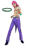 C-ZOFEK US Men's Halloween Cosplay Costume Set Shirt Digitally Printed and Pants Purple (Large)