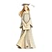 Enesco Foundations by Karen Hahn Graduation Girl Figurine, 7.68-Inch