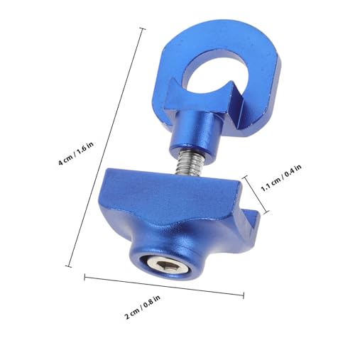 NULYLU 折りたたみ自転車用アルミ合チェーンテンショナー コンパクト設計耐久性バイクチェーン器 持ち運び便利モーターサイクルハンドル