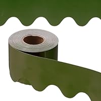 PATIKIL Pinwand-Bordüre 12,5 Meter - Wellenrand Dekoration Für Klassenzimmer & Büro In Morandi Hellgrau