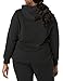 Amazon Essentials Women's Regular-Fit Fleece Pullover Hoodie (Available in Plus Size), Black, 1X