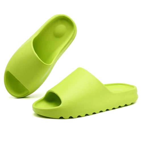 Image of Shoquis Cloud Slides Sandals for Women Men, Pillow Slippers,Open Toe Garden Shoes,sandals women,Drying Soft Lightweight Shower Shoes for Indoor and Outdoor