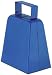 Cowbells (blue) Party Accessory  (1 count)