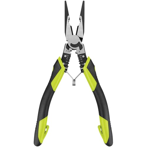 Image of Performance Tool 8-1 /2 inch Multifunction Long Nose Pliers - W86507