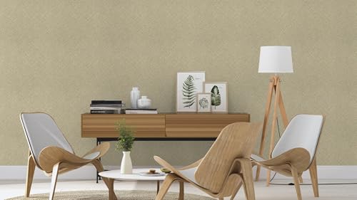Papier peint intissé vert pour masquer les défauts du mur - 6