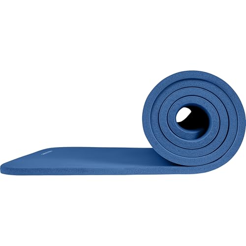 Image of Retrospec Solana Yoga Mat Thick 1 /2in Non-Slip Workout Mat with Nylon Strap - 72x24in Exercise Mat for Pilates, Stretching & Fitness - BPA Free, Easy Clean