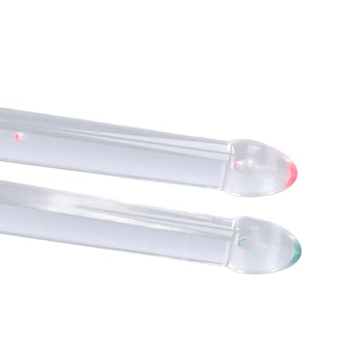 Baquetas LED recargables USB con luz de 15 colores para batería y percusión, paquete de 2 miniatura 2