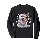 Violinista de gato persa Violinista persa de pelo largo Sudadera