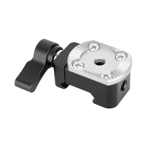Abrazadera NATO rápida y adaptador de roseta M6 para jaula de cámara