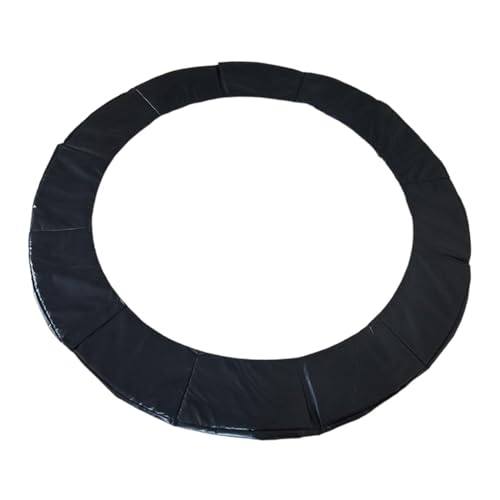 Trampoline Spring Cover Trampoline Edge Cover Trampoline Accessory Standard Trampoline Replacement Pad Edge Protector (Black), 10FT