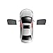 BOOXO per Mercedes Benz Vito Auto Tenda da Sole Tenda Auto Parasole Finestrino Laterale (Color : 2PCS Front)