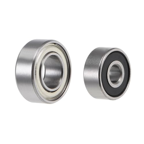 QUARKZMAN Profunda Ranura Bolas Rodamientos R2-2RS R188ZZ Cromado Acero doble Sellado 20uds