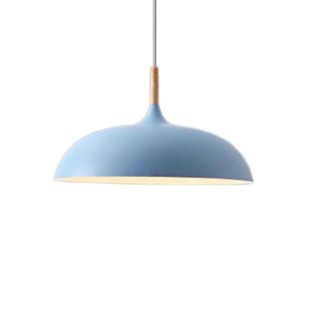 HAIIQU Creative Light Fitting Scandinavian Light Shade Minimalist Dome Pendant Light In Printed Colourful Farmhouse Kitchen Pendant Lighting Over Island Sink Light Fixtures,60cm
