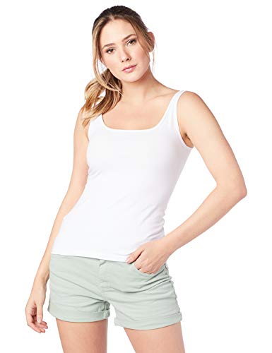 Blusa Básica Cotton Light, Malwee, Feminino, Branco, M