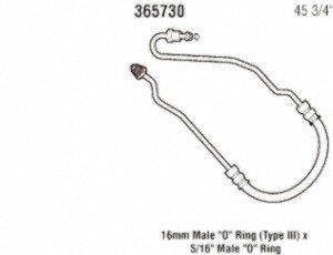 Gates 365730 Power Steering Pressure Line Hose Assembly