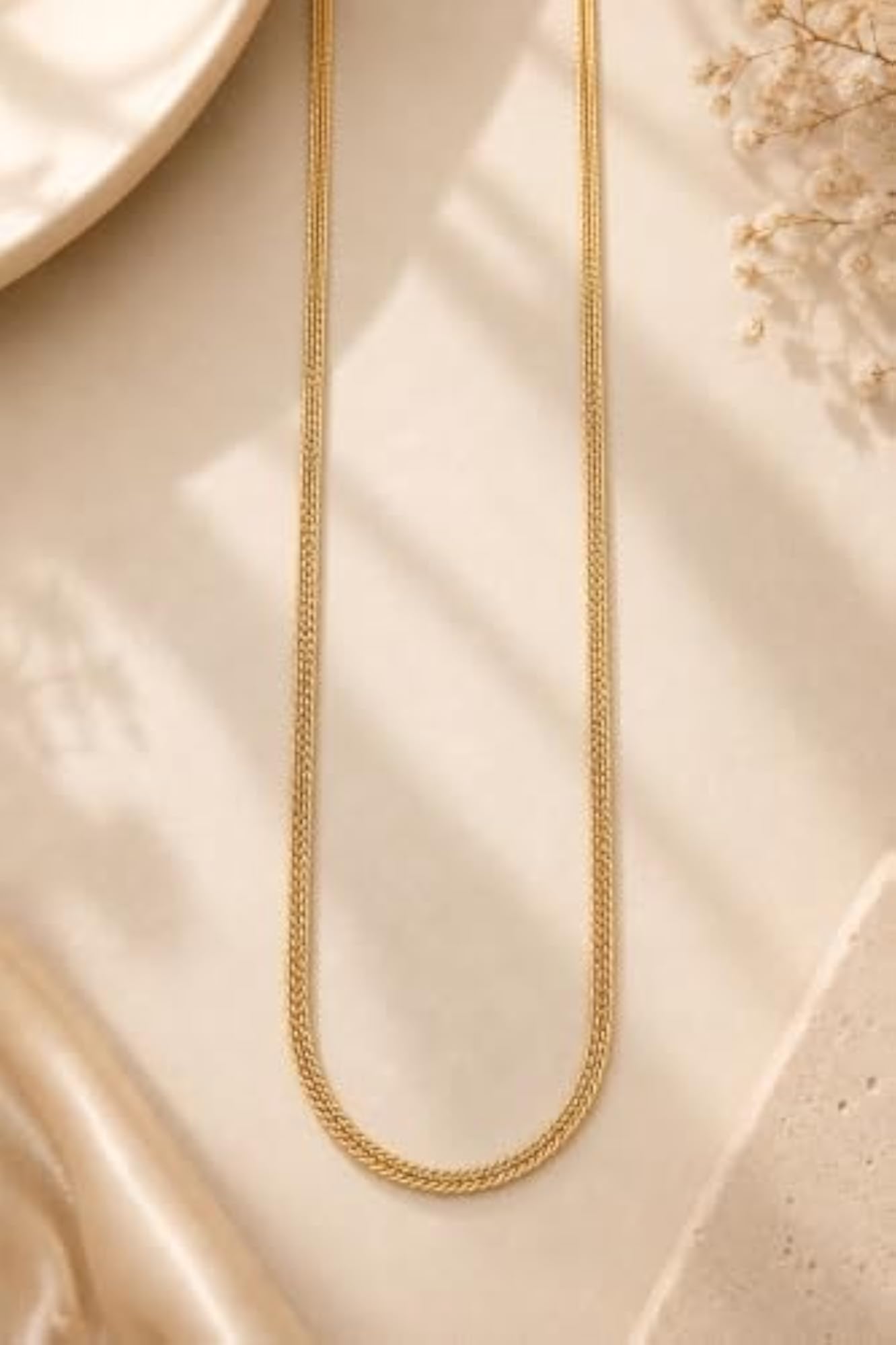 Women's Stylish Gold Plated Elegant Daily Wear Chain