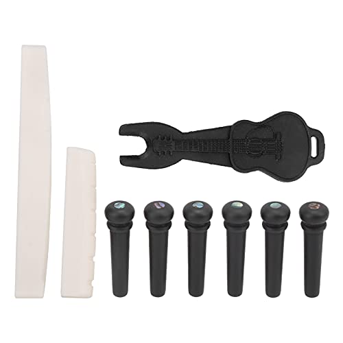 Bognajin Kit De Pinos De Ponte De Guitarra, Removedor De Travesseiro De Osso De Boi Com Estacas De M