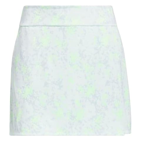 adidas Women's Essentials Jacquard Golf Skort, White Cover